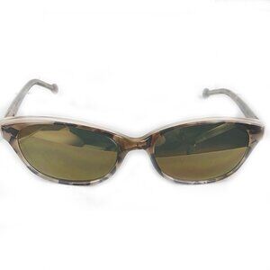 Lisa Loeb by Classique Eyeglass Frames Hopscotch B Coconut 49-16-135